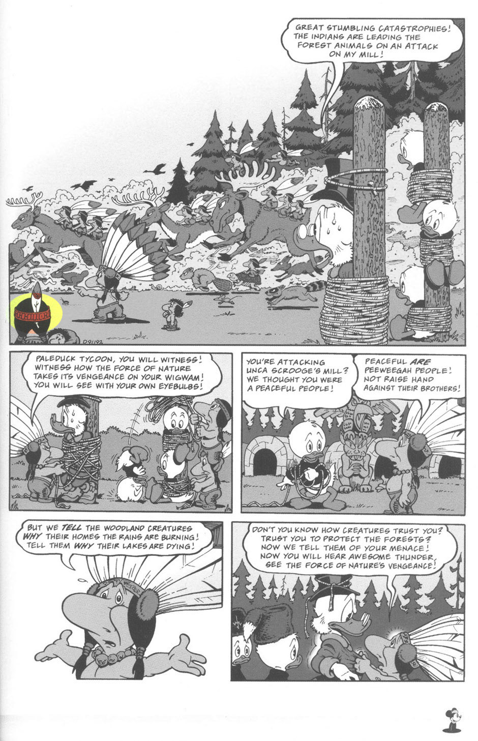 D.U.C.K in War Of The Wendigo page 18